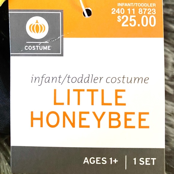 Little Honeybee Infant Toddler Costume - Picture 3 of 3